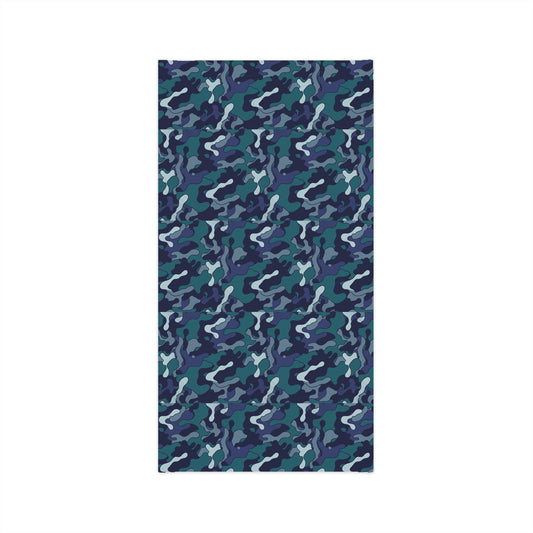 Neck Gaiter (Blue Camouflage)