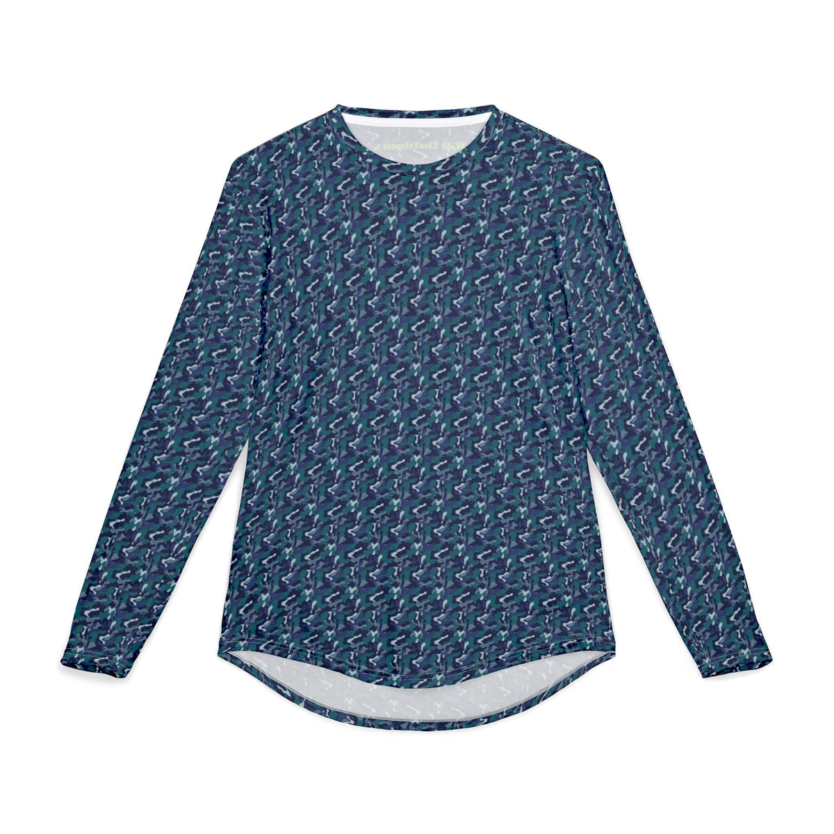 Shirt (UV Long Sleeve Shirt — Blue Camouflage)
