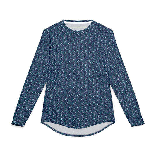 Shirt (UV Long Sleeve Shirt — Blue Camouflage)