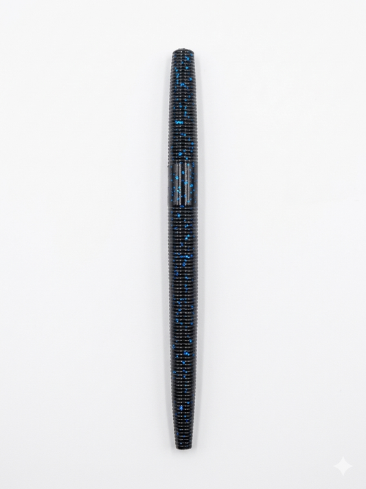 5” Stick Worm (Black and Blue)